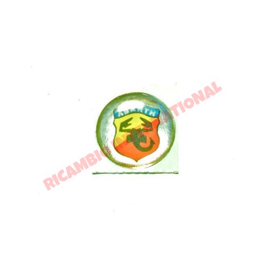 Abarth pegatina Round