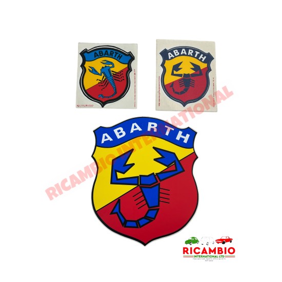 Abarth Shield Sticker Assorted
