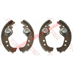 Juego de zapatas de freno traseras - Classic Fiat Panda, Uno, Cinquecento, Seicento,127,128,Strada,Regata, A112,Y10