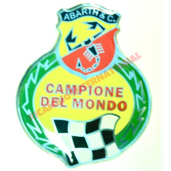 Abarth Sticker-Campione del mondo