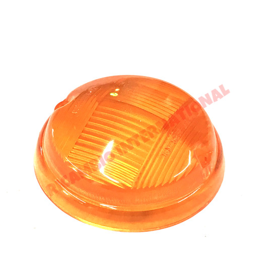 Amber Front Indicator Lens - Fiat 850, 124, 1100