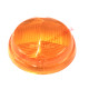 Amber Front Indicator Lens - Fiat 850, 124, 1100