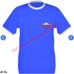 Camiseta de manga corta italiana de marca retro