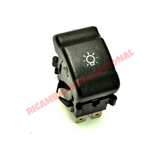 Interruptor de faros (4 pines)-Fiat Cinquecento