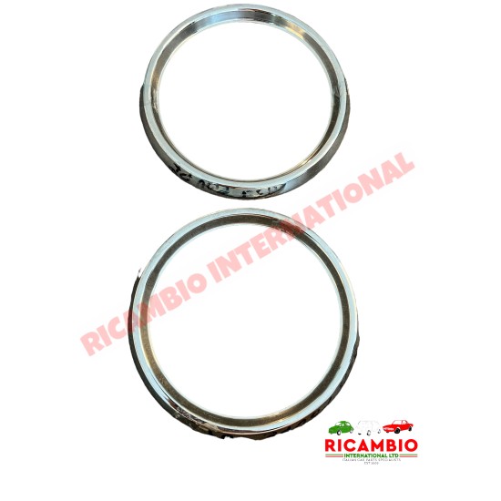 Kit Embellecedor Cromado Faros - Fiat 850