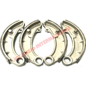 Juego de zapatas de freno delanteras de aluminio (4) - Fiat 600 Serie 1