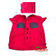 Alfombra roja 'Loop Pile' Original Style - Classic Fiat 500, 126