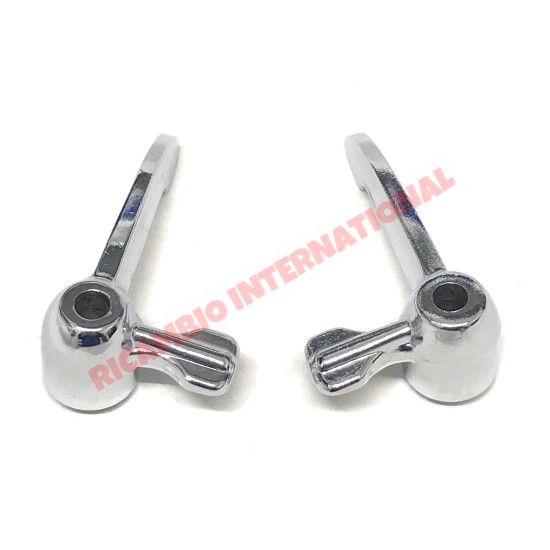 Kit de retenes cromados (2) - Fiat 126