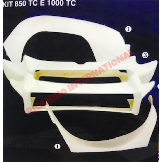 Fibreglass Bodykit (5 piezas)-Fiat 600/850/1000 TC Abarth
