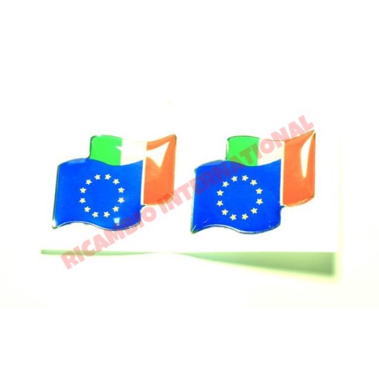 Italian Flag Stickers
