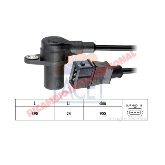 Crankshaft Sensor - Fiat Punto
