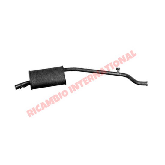 Rear Exhaust Silencer - Classic Fiat Panda