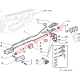 N/S Left Hand Outer Door Handle - Fiat Barchetta