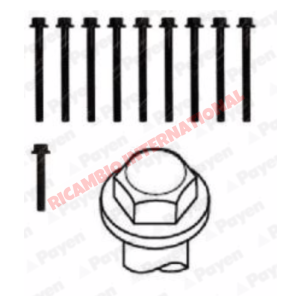 Juego de tornillos de cabeza - Fiat 850, 900, 127, Classic Fiat Panda, A112