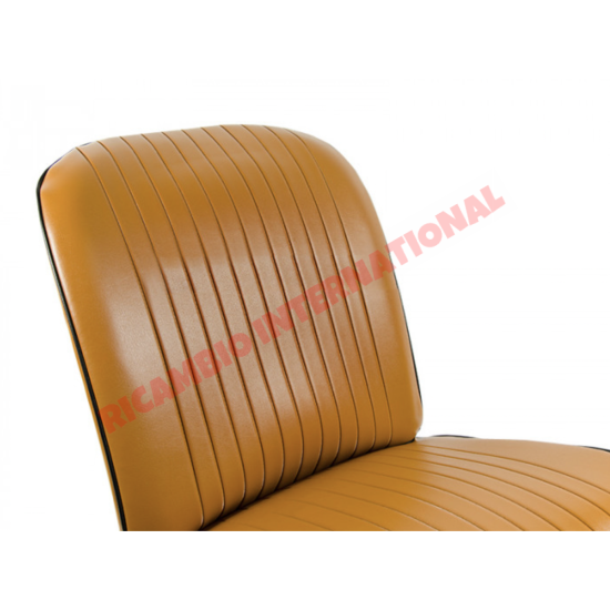 Tan/Ocra Seat Covers Set  - Classic Fiat 500