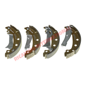 Set zapatos de freno traseros-Fiat 131.132, Argenta, Campagnola