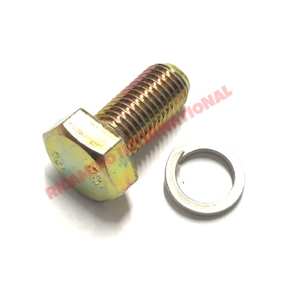 Rear Drum Bolt & Washer - Classic Fiat 500