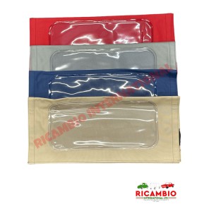 Long Sunroof Cover RED/GREY/BLUE/CREAM - Classic Fiat 500