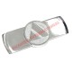 Front Chrome Badge & Clips - Classic Autobianchi 500 Giardiniera