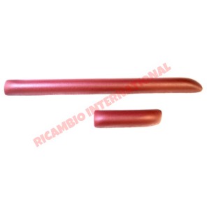 Kit Rodilleras Salpicadero Rojo Burdeos - Fiat 500 Classic F/L/R
