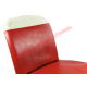 Juego de Fundas de Asiento Rojo y Marfil - Classic Fiat 500 Giardiniera