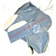 Juego de Fundas de Asiento Azul Pastel - Classic Fiat 500 Giardiniera