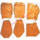Tan/Ocra Seat Covers Set  - Classic Fiat/Autobianchi 500 Giardiniera