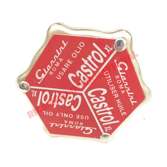 Giannini Oil Filler Cap - Classic Fiat 500