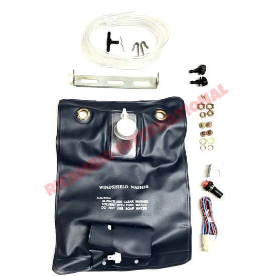Windscreen Washer Reservoir Bag Kit - Fiat 850,900,124,125, 131,132, Strada/Ritmo PLUS MANY OTHER MODELS