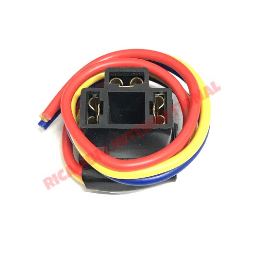Head Lamp Bulb Plug & Repair Loom - Classic Fiat 500, 126, 600,850,900,124,125,131,132,Strada, Classic Panda,Uno, x19