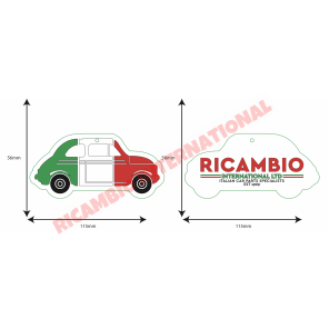 Ambientador de coche Fiat 500 Tricolore 