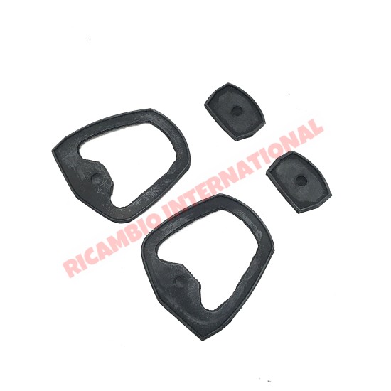 Kit de junta de goma de la manija de la puerta exterior - Lancia Fulvia