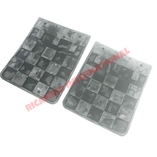 Kit de mudflap de goma trasero (2) - Fiat 124