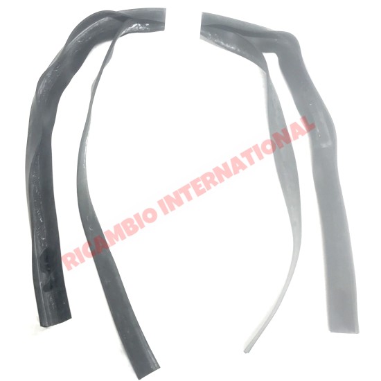 Front Engine Bay Crossbar Gomma Seal Kit - Fiat 124