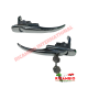 N/S Left Hand Chrome Door Handle & Keys - Fiat 600, Multipla