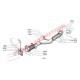 Rear Tunnel Hot Air Flap Rubber Seal - Classic Fiat 500
