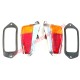 Rear Lamp & Rubber Seal Kit - Classic Fiat 500