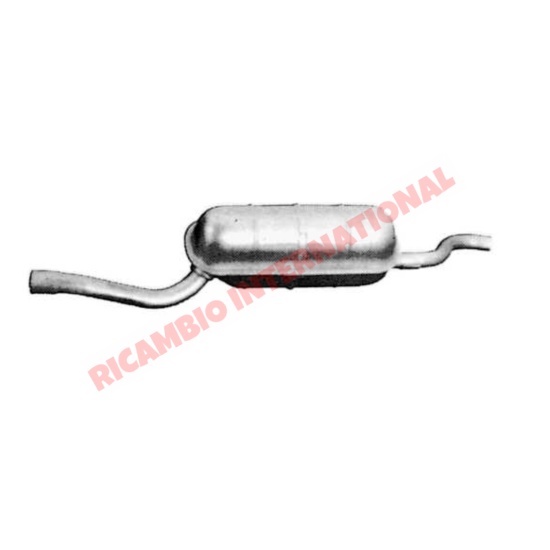 Rear Exhaust - Fiat 127