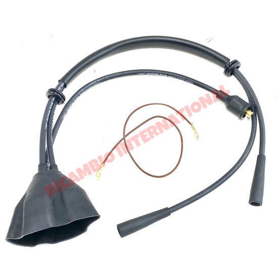 Juego de cables de encendido/HT y tapa - Fiat 126 594cc & 650cc