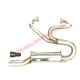 Stainless Steel 'Street Racing' Sports Exhaust & Copper Gaskets - Classic Fiat 500, 126