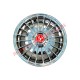 Alloy Wheel Kit (Polished Chrome) - Classic Fiat 500, 126