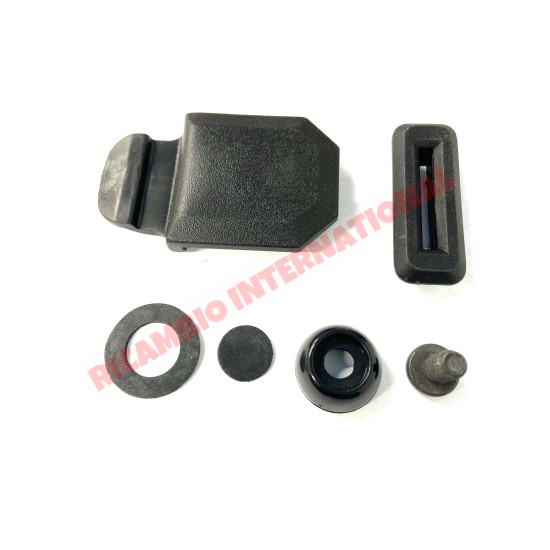 Kit de reparación de la bisagra de la ventana lateral trasera - Fiat 126,127,Classic Panda,Uno
