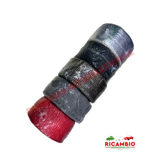 Envoltura térmica de escape (5mtrs) y lazos de acero inoxidable - Todos los coches clásicos