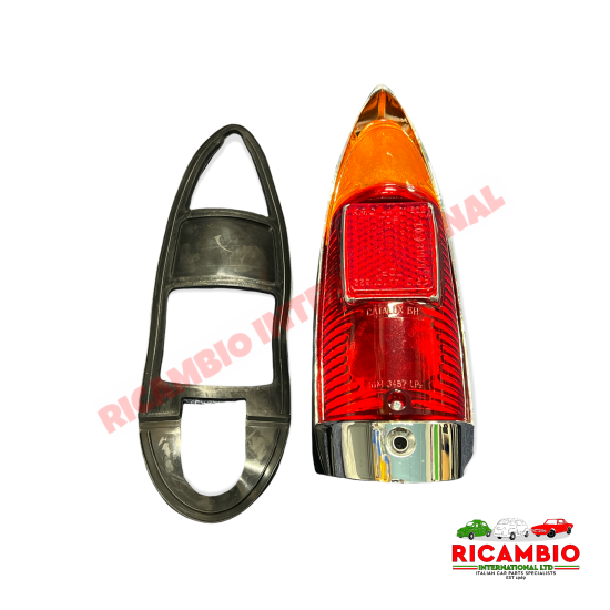 Piloto trasero y junta de goma- Autobianchi Bianchina Berlina Cabrio (Serie 2)