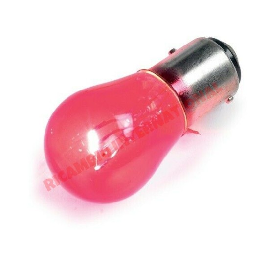 Red Rear Stop & Tail Bulb 12V 21/5W - Classic Fiat 500