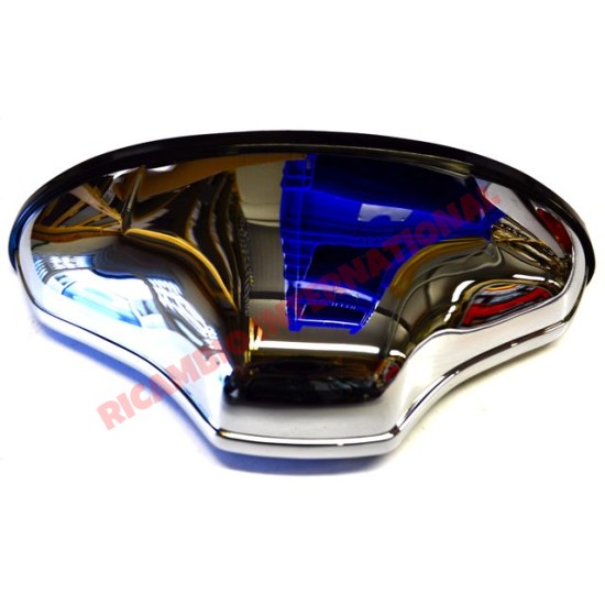 Chrome Number Plate Lamp (Plastic) - Classic Fiat 500,600,Multipla