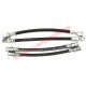 Kit de latiguillos de freno delanteros y traseros - Classic Fiat 500