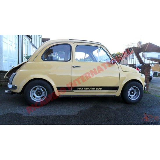 Kit de calcas negras Abarth 695 - Classic Fiat 500