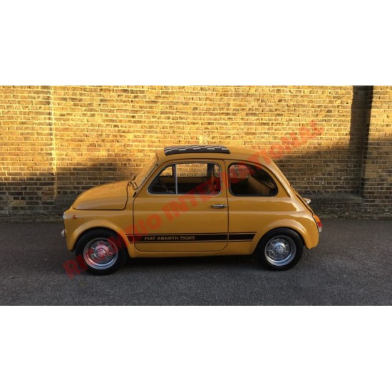 Kit de calcas negras Abarth 595 - Classic Fiat 500