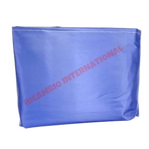 Cubierta de coche impermeable transpirable en azul real - Classic Fiat 500